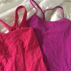Size 4 Lululemon Tanks